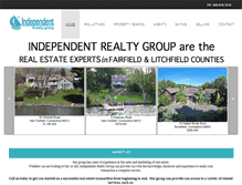 Tablet Screenshot of independentrealtygroup.com